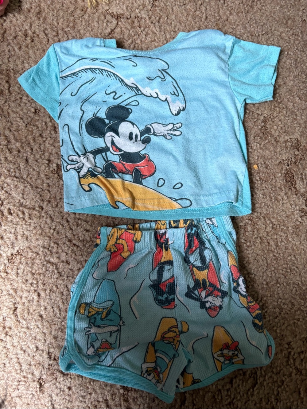 Mickey Mouse pjs 2t